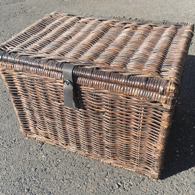 BASKET, Hamper Large 72cmL x 50cmW x 50cmH ( No wheels )